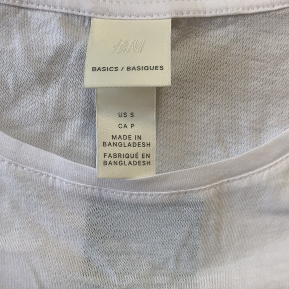 H&M basic white tee - Picture 4 of 5